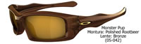 Oakley Monster Pup Polished Rootbeer/Bronze (05-042)